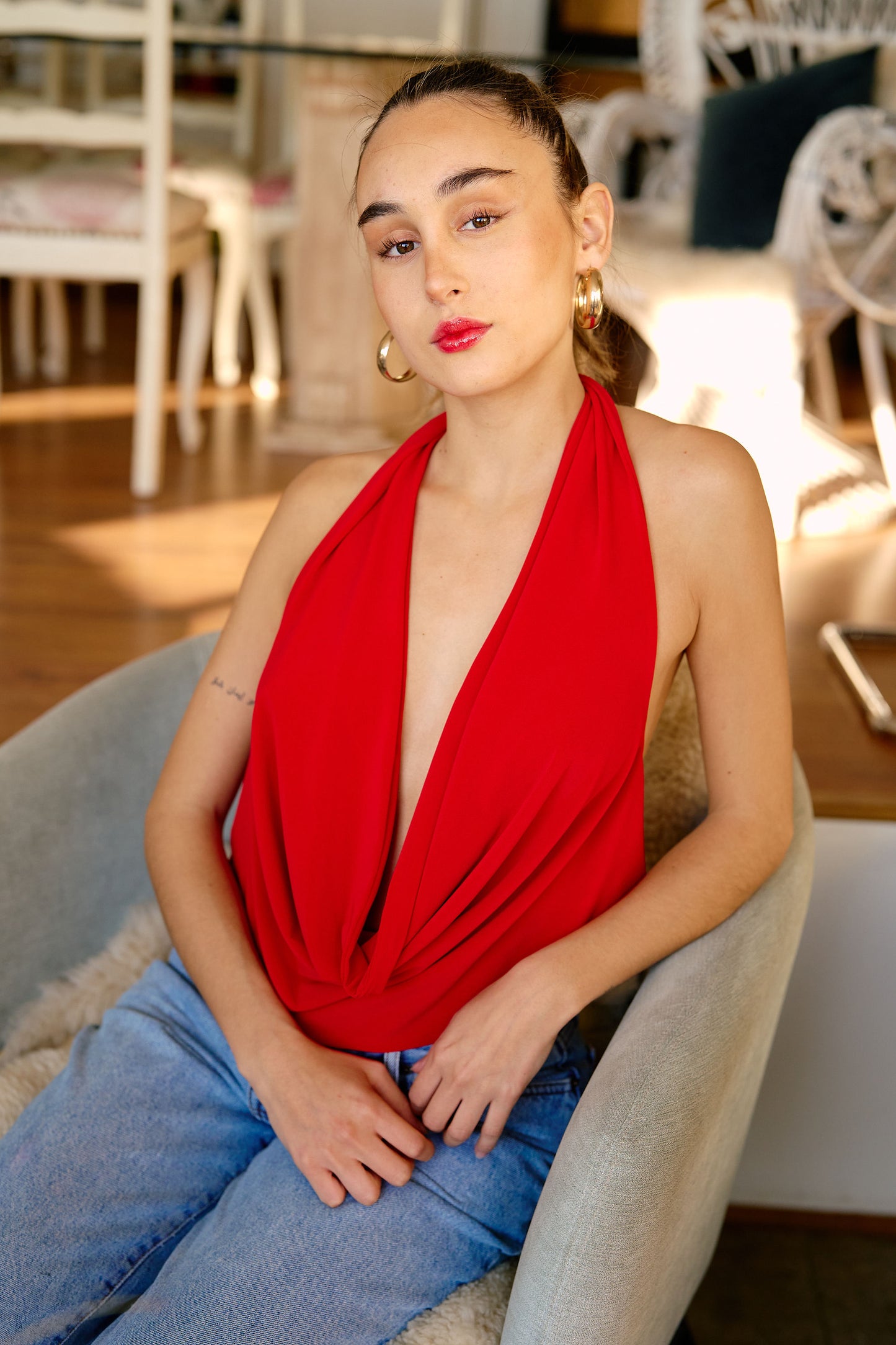 Top Emi rojo